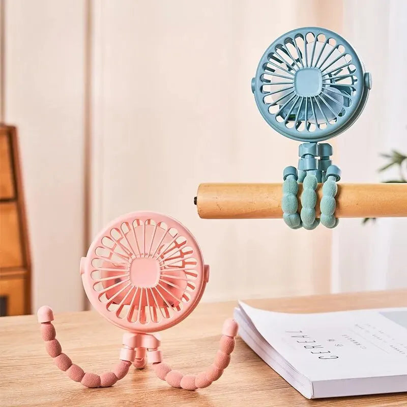 Draagbare USB Mini Ventilator – Octopus