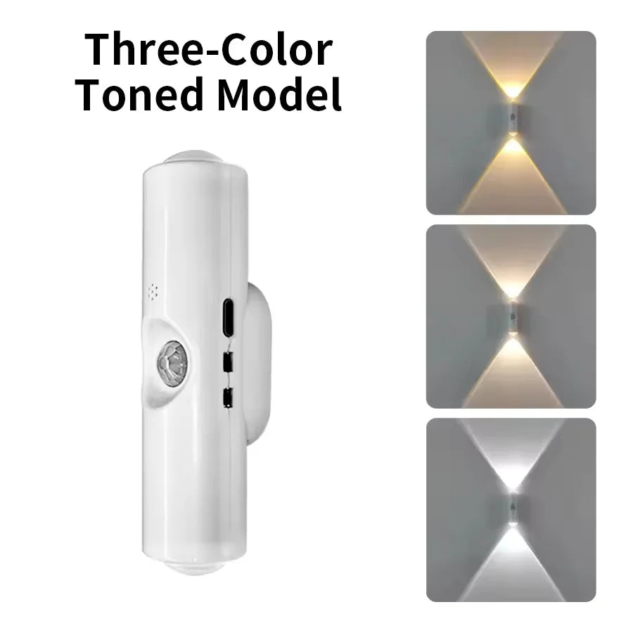 Oplaadbare LED Wandlamp met Bewegingssensor
