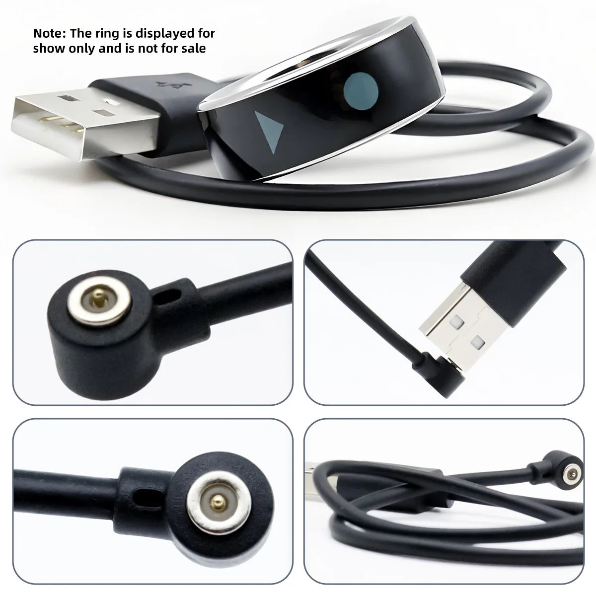 Magnetische USB-oplaadkabel voor Smart Ring