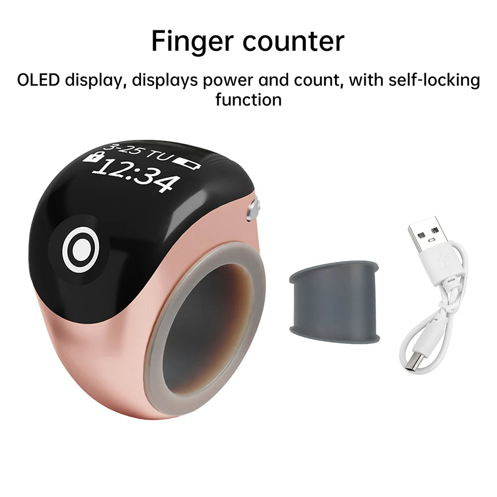 S8 Pro Smart Ring – Bluetooth Teller met OLED Display